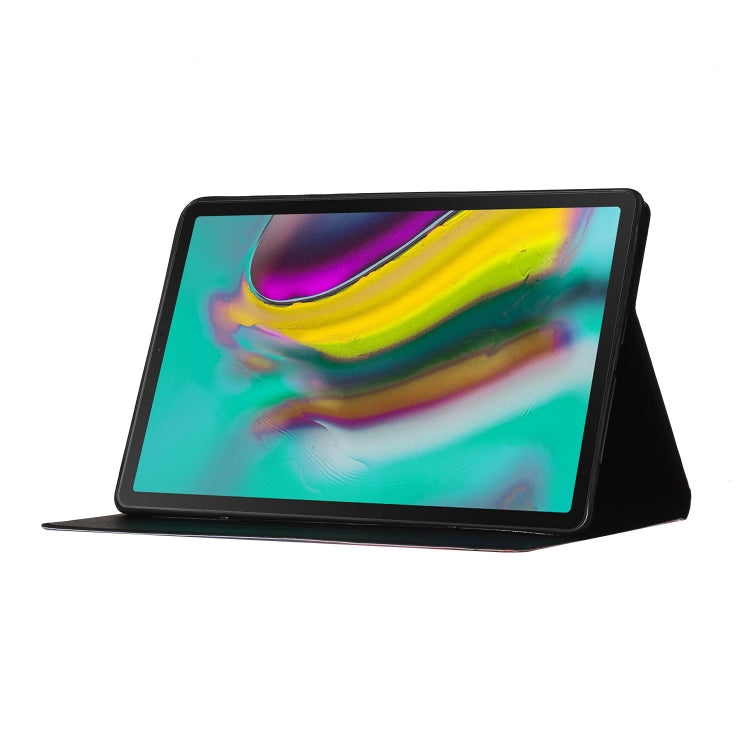 Coloured Drawing Pattern Horizontal Flip Leather Case with Holder & Card Slot & Sleep / Wake-up Function, For Galaxy Tab S6 Lite P610 / P615, For Galaxy Tab S6 T860 / T865, For Galaxy Tab A 8.0 (2019) T290 / T295, For Galaxy Tab S5e T720 / T725        ...