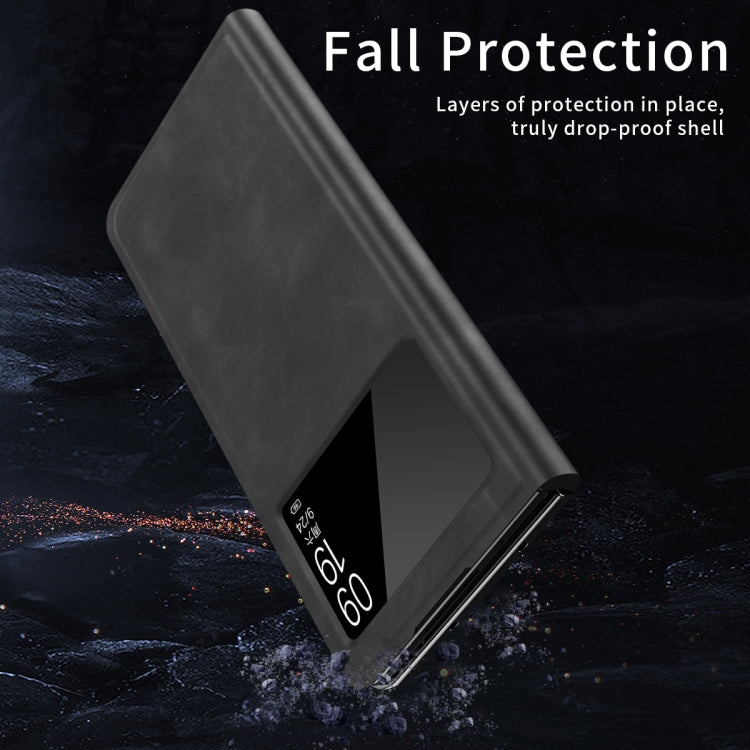 Celebrity Series Napa Texture Shockproof Phone Leather Case, For Xiaomi Mix Fold 2