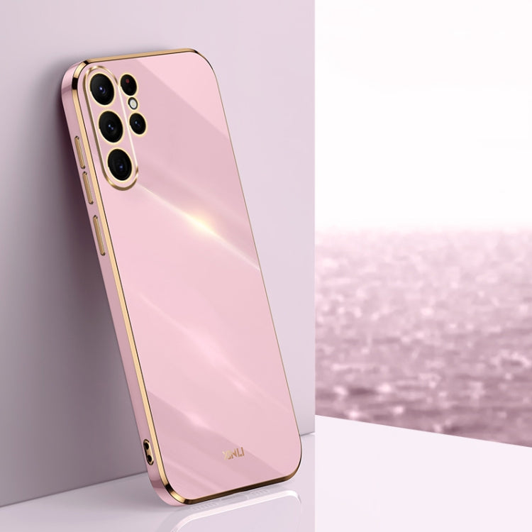 XINLI Straight Edge 6D Electroplate TPU Phone Case, For Samsung Galaxy S23 5G, For Samsung Galaxy S23+ 5G, For Samsung Galaxy S23 Ultra 5G, For Samsung Galaxy S22 Ultra 5G, For Samsung Galaxy Note20, For Samsung Galaxy Note20 Ultra