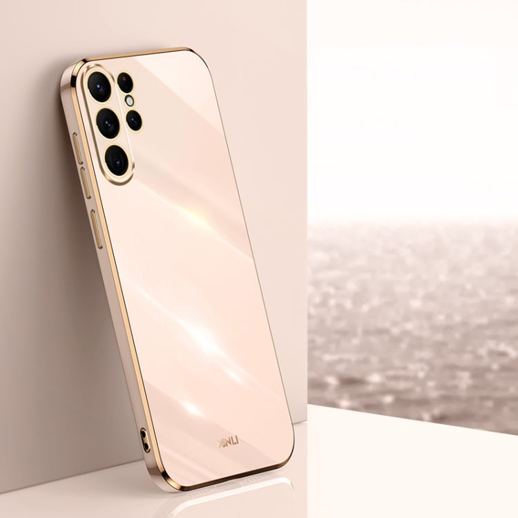 XINLI Straight Edge 6D Electroplate TPU Phone Case, For Samsung Galaxy S23 5G, For Samsung Galaxy S23+ 5G, For Samsung Galaxy S23 Ultra 5G, For Samsung Galaxy S22 Ultra 5G, For Samsung Galaxy Note20, For Samsung Galaxy Note20 Ultra