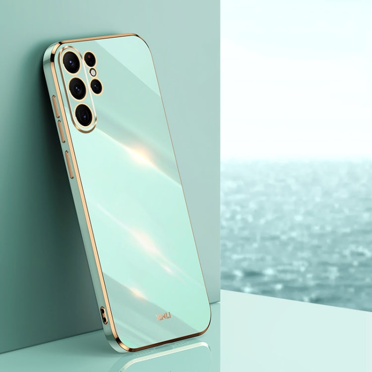 XINLI Straight Edge 6D Electroplate TPU Phone Case, For Samsung Galaxy S23 5G, For Samsung Galaxy S23+ 5G, For Samsung Galaxy S23 Ultra 5G, For Samsung Galaxy S22 Ultra 5G, For Samsung Galaxy Note20, For Samsung Galaxy Note20 Ultra
