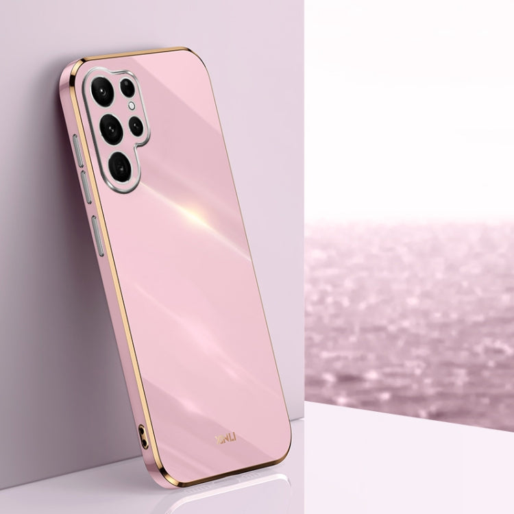 XINLI Straight Edge 6D Electroplate TPU Phone Case, For Samsung Galaxy S23 5G, For Samsung Galaxy S23+ 5G, For Samsung Galaxy S23 Ultra 5G, For Samsung Galaxy S22 Ultra 5G, For Samsung Galaxy Note20, For Samsung Galaxy Note20 Ultra