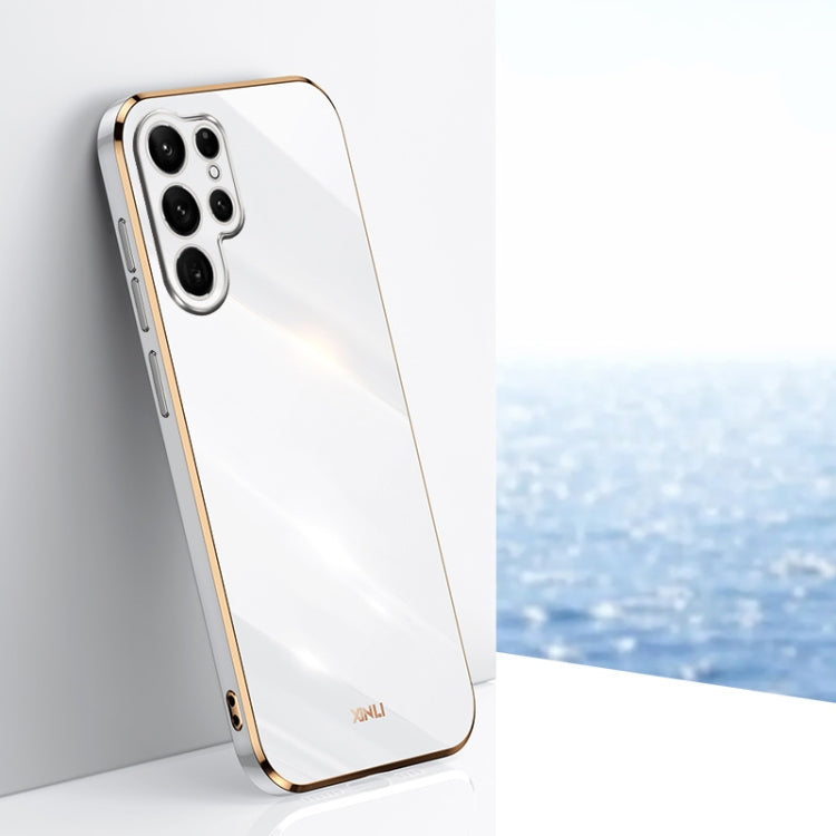 XINLI Straight Edge 6D Electroplate TPU Phone Case, For Samsung Galaxy S23 5G, For Samsung Galaxy S23+ 5G, For Samsung Galaxy S23 Ultra 5G, For Samsung Galaxy S22 Ultra 5G, For Samsung Galaxy Note20, For Samsung Galaxy Note20 Ultra