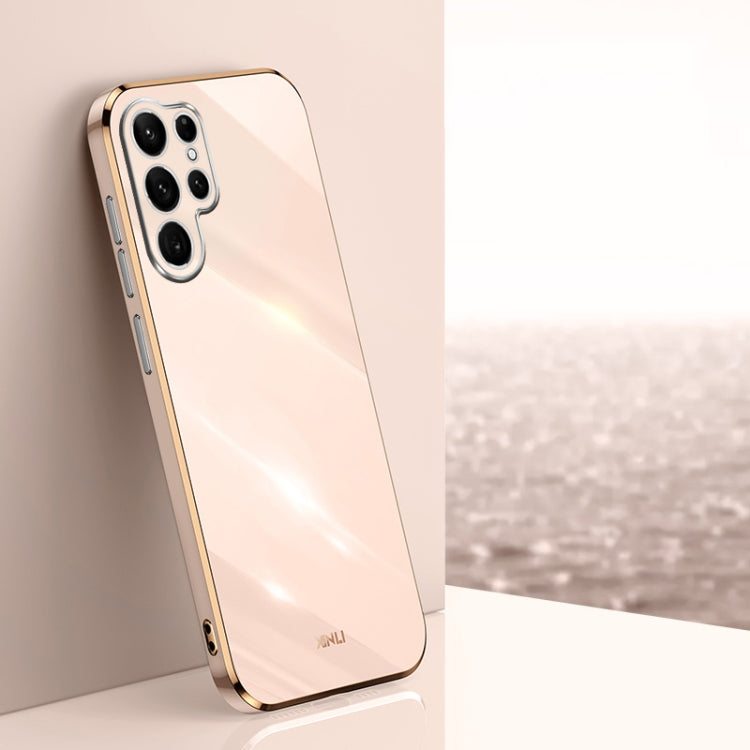 XINLI Straight Edge 6D Electroplate TPU Phone Case, For Samsung Galaxy S23 5G, For Samsung Galaxy S23+ 5G, For Samsung Galaxy S23 Ultra 5G, For Samsung Galaxy S22 Ultra 5G, For Samsung Galaxy Note20, For Samsung Galaxy Note20 Ultra