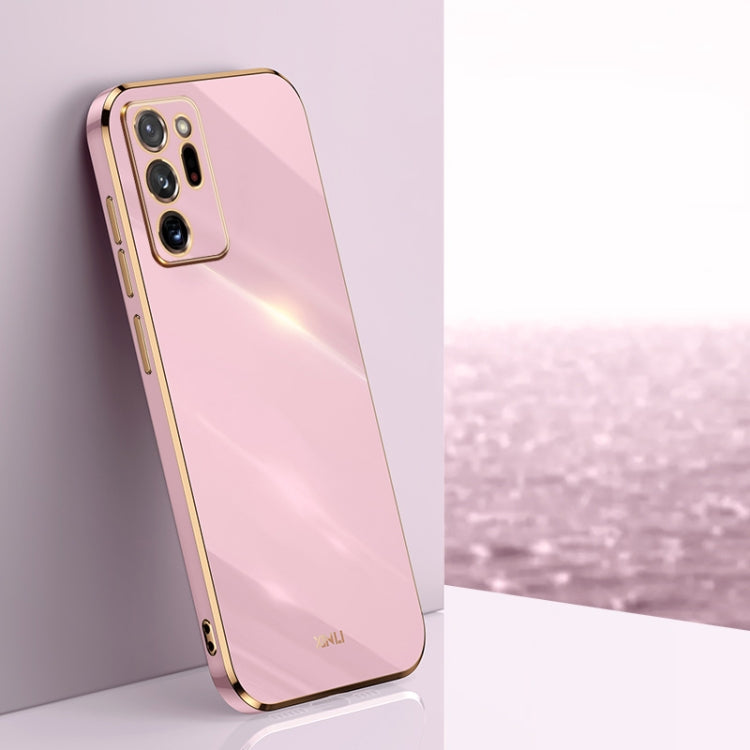 XINLI Straight Edge 6D Electroplate TPU Phone Case, For Samsung Galaxy S23 5G, For Samsung Galaxy S23+ 5G, For Samsung Galaxy S23 Ultra 5G, For Samsung Galaxy S22 Ultra 5G, For Samsung Galaxy Note20, For Samsung Galaxy Note20 Ultra