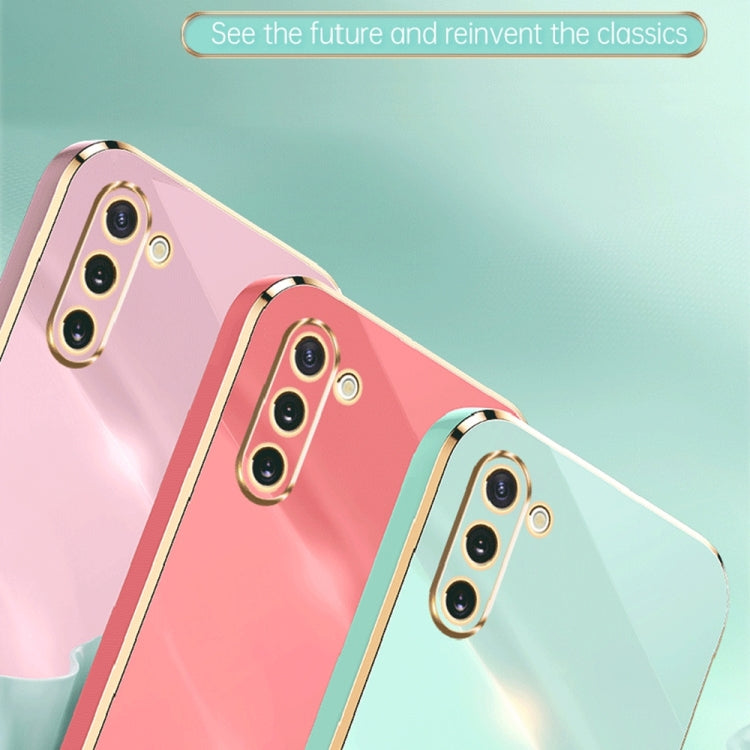XINLI Straight Edge 6D Electroplate TPU Phone Case, For Samsung Galaxy Note10, For Samsung Galaxy M53 5G, For Samsung Galaxy M51, For Samsung Galaxy M33 5G, For Samsung Galaxy M23 5G, For Samsung Galaxy F13 4G