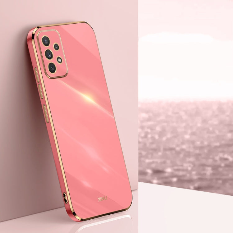 XINLI Straight Edge 6D Electroplate TPU Phone Case, For Samsung Galaxy A73 5G, For Samsung Galaxy A53 5G, For Samsung Galaxy A33 5G, For Samsung Galaxy A32 5G, For Samsung Galaxy A23 5G, For Samsung Galaxy A14 5G