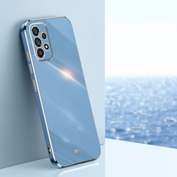 XINLI Straight Edge 6D Electroplate TPU Phone Case, For Samsung Galaxy A73 5G, For Samsung Galaxy A53 5G, For Samsung Galaxy A33 5G, For Samsung Galaxy A32 5G, For Samsung Galaxy A23 5G, For Samsung Galaxy A14 5G