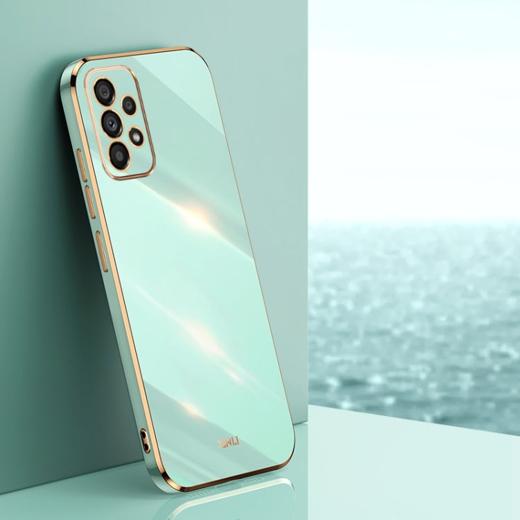 XINLI Straight Edge 6D Electroplate TPU Phone Case, For Samsung Galaxy A73 5G, For Samsung Galaxy A53 5G, For Samsung Galaxy A33 5G, For Samsung Galaxy A32 5G, For Samsung Galaxy A23 5G, For Samsung Galaxy A14 5G