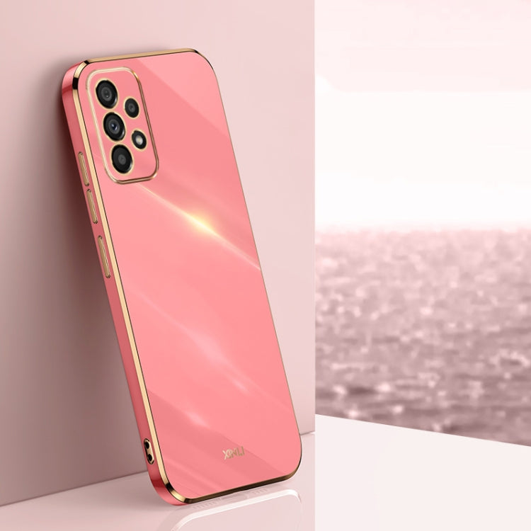 XINLI Straight Edge 6D Electroplate TPU Phone Case, For Samsung Galaxy A73 5G, For Samsung Galaxy A53 5G, For Samsung Galaxy A33 5G, For Samsung Galaxy A32 5G, For Samsung Galaxy A23 5G, For Samsung Galaxy A14 5G