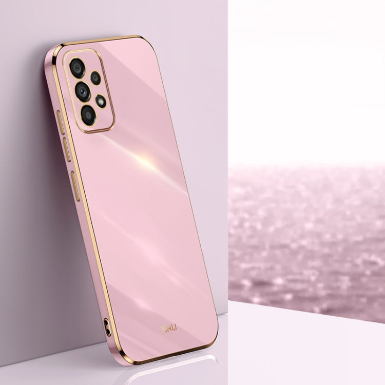 XINLI Straight Edge 6D Electroplate TPU Phone Case, For Samsung Galaxy A73 5G, For Samsung Galaxy A53 5G, For Samsung Galaxy A33 5G, For Samsung Galaxy A32 5G, For Samsung Galaxy A23 5G, For Samsung Galaxy A14 5G