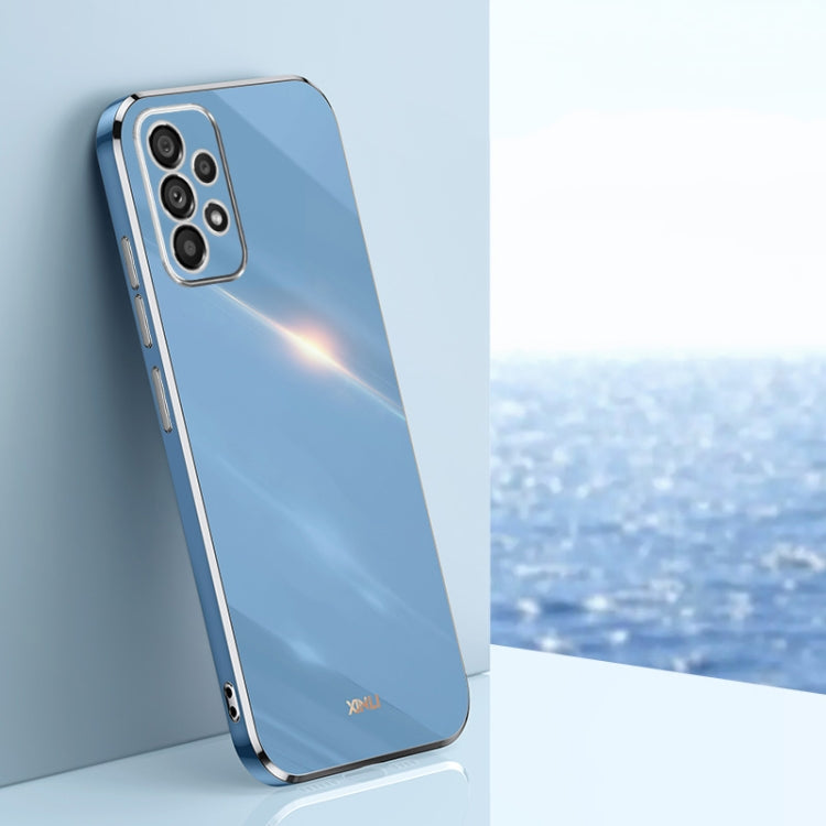 XINLI Straight Edge 6D Electroplate TPU Phone Case, For Samsung Galaxy A73 5G, For Samsung Galaxy A53 5G, For Samsung Galaxy A33 5G, For Samsung Galaxy A32 5G, For Samsung Galaxy A23 5G, For Samsung Galaxy A14 5G