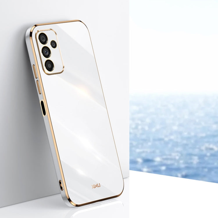 XINLI Straight Edge 6D Electroplate TPU Phone Case, For Samsung Galaxy A73 5G, For Samsung Galaxy A53 5G, For Samsung Galaxy A33 5G, For Samsung Galaxy A32 5G, For Samsung Galaxy A23 5G, For Samsung Galaxy A14 5G