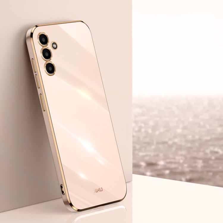 XINLI Straight Edge 6D Electroplate TPU Phone Case, For Samsung Galaxy A13 4G, For Samsung Galaxy A13 5G, For Samsung Galaxy A04 4G, For Samsung Galaxy A03, For Samsung Galaxy A03s, For Samsung Galaxy A50