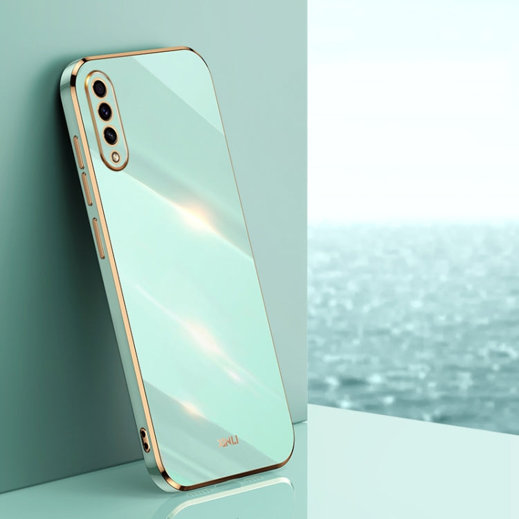XINLI Straight Edge 6D Electroplate TPU Phone Case, For Samsung Galaxy A13 4G, For Samsung Galaxy A13 5G, For Samsung Galaxy A04 4G, For Samsung Galaxy A03, For Samsung Galaxy A03s, For Samsung Galaxy A50