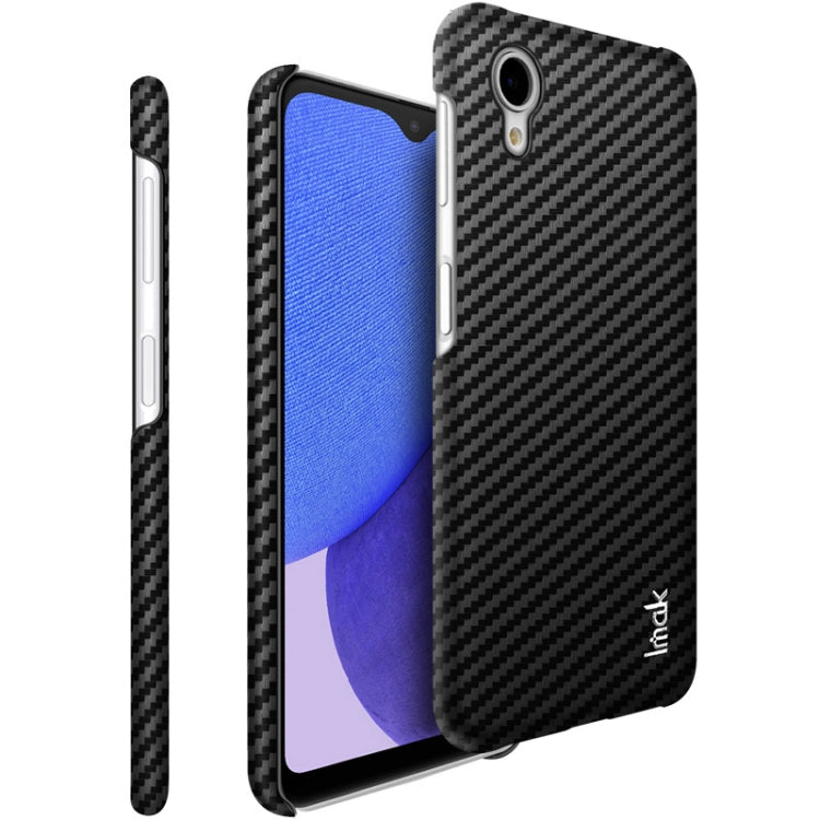 imak Ruiyi Series Carbon Fiber PU + PC Phone Case, For BlackBerry KEYone/DTEK70, For Honor 70 5G, For Xiaomi Poco C40, For Xiaomi 12T 5G/Redmi K50 Ultra 5G, For Nokia G11/G21, For Samsung Galaxy A04 4G, For Samsung Galaxy A23E