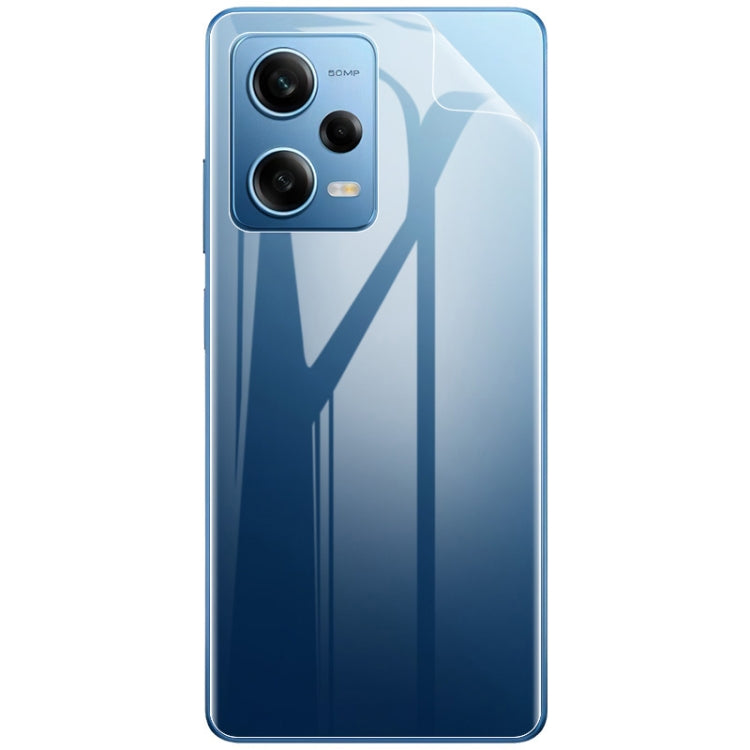 2pcs imak Curved Full Screen Protector Hydrogel Film Back Protector, For Xiaomi Redmi Note 12 Pro 5G China/Indian, For Xiaomi Redmi Note 12 Pro+ 5G China/Indian, For Xiaomi 12T/12T Pro/Redmi K50