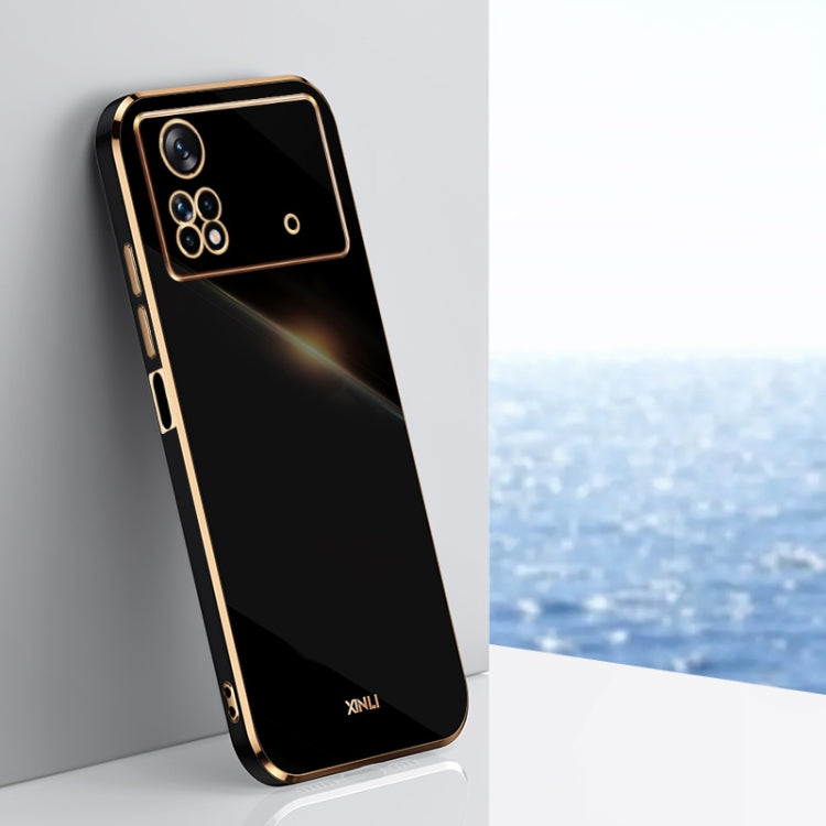 XINLI Straight Edge 6D Electroplate TPU Phone Case, For Xiaomi Poco M4 5G, For Xiaomi Poco M4 Pro, For Xiaomi Poco C40, For Xiaomi Poco X4 Pro 5G, For Xiaomi Civi 2, For Xiaomi 13