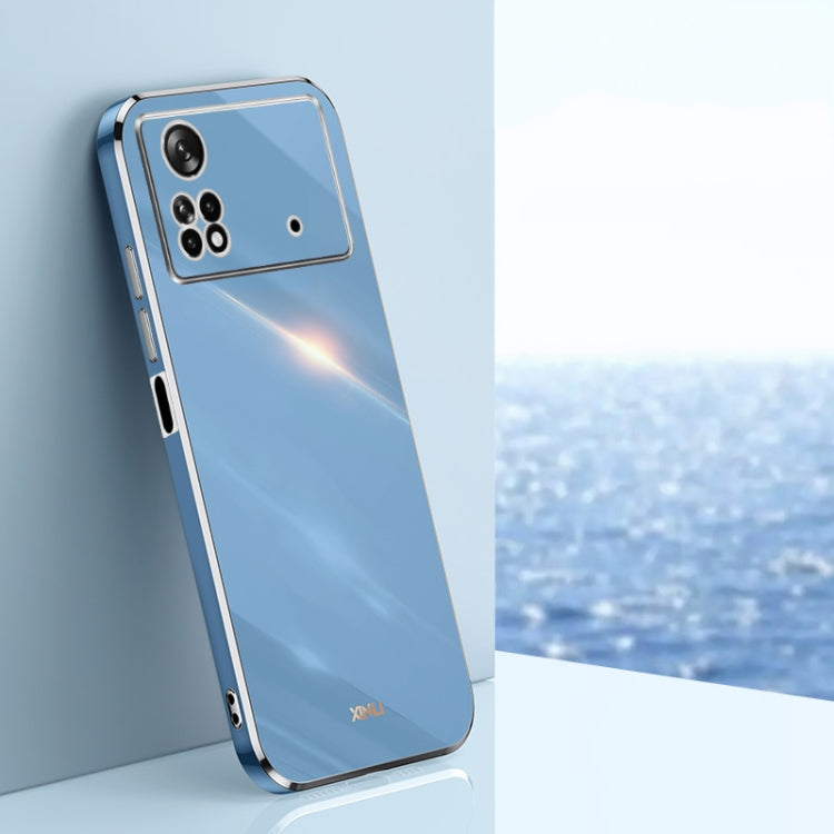 XINLI Straight Edge 6D Electroplate TPU Phone Case, For Xiaomi Poco M4 5G, For Xiaomi Poco M4 Pro, For Xiaomi Poco C40, For Xiaomi Poco X4 Pro 5G, For Xiaomi Civi 2, For Xiaomi 13