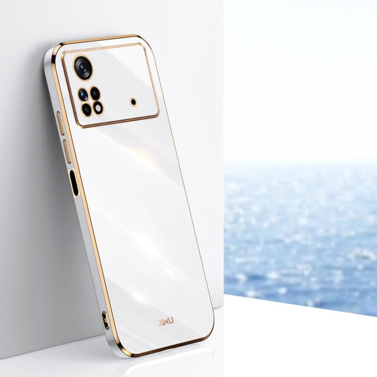XINLI Straight Edge 6D Electroplate TPU Phone Case, For Xiaomi Poco M4 5G, For Xiaomi Poco M4 Pro, For Xiaomi Poco C40, For Xiaomi Poco X4 Pro 5G, For Xiaomi Civi 2, For Xiaomi 13