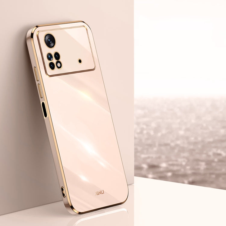 XINLI Straight Edge 6D Electroplate TPU Phone Case, For Xiaomi Poco M4 5G, For Xiaomi Poco M4 Pro, For Xiaomi Poco C40, For Xiaomi Poco X4 Pro 5G, For Xiaomi Civi 2, For Xiaomi 13