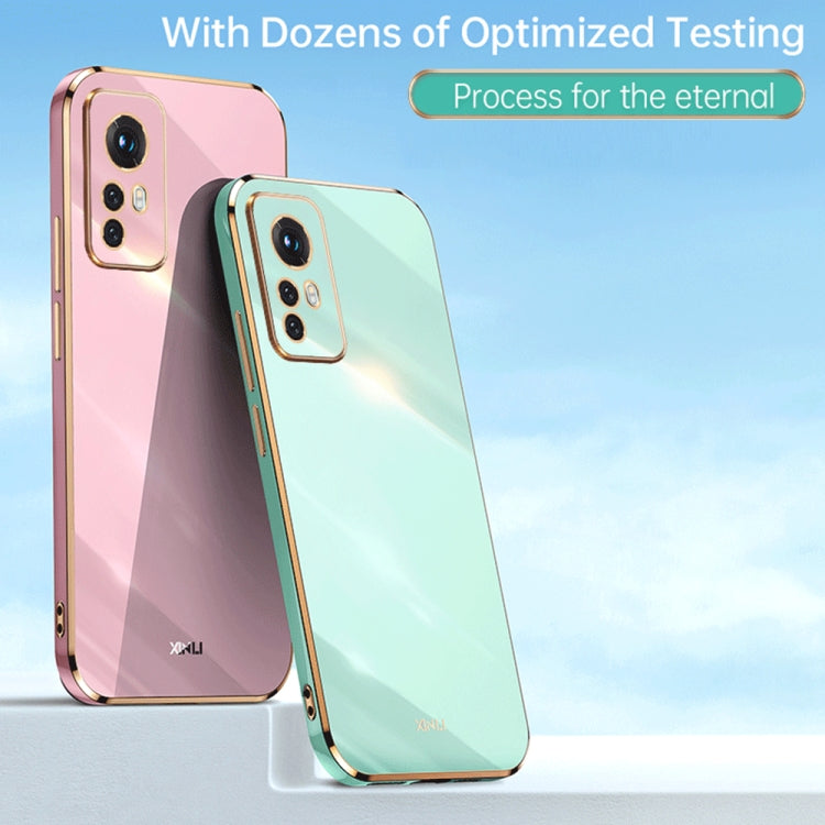XINLI Straight Edge 6D Electroplate TPU Phone Case, For Xiaomi 12, For Xiaomi 12T Pro, For Xiaomi 12 Lite, For Xiaomi Redmi Note 12 China, For Xiaomi Redmi Note 12 Pro 5G China, For Xiaomi Redmi Note 12 Pro+ China