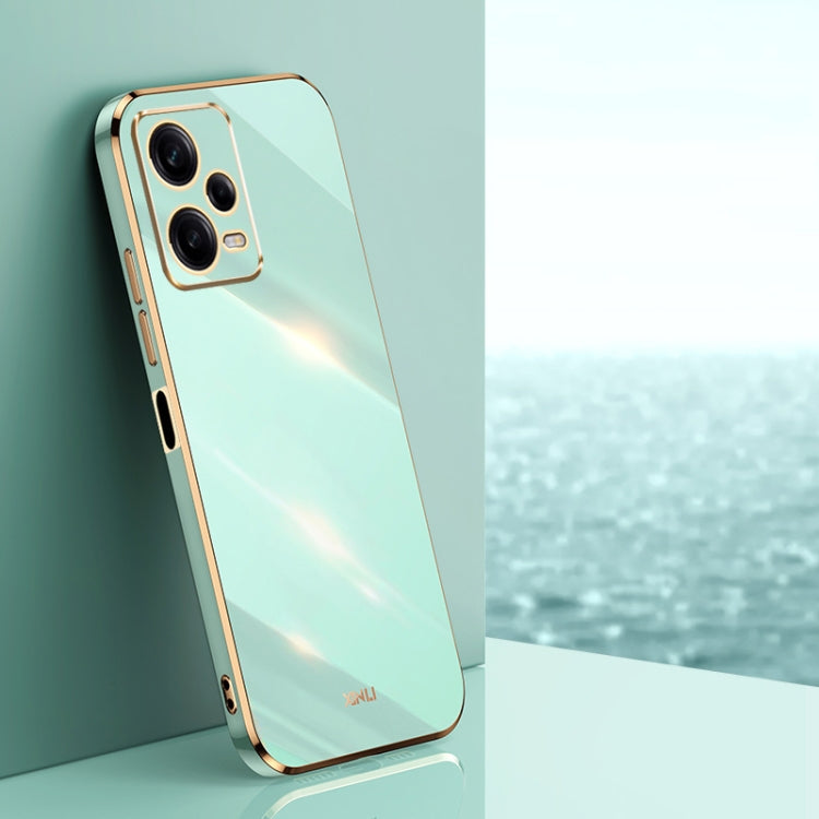 XINLI Straight Edge 6D Electroplate TPU Phone Case, For Xiaomi 12, For Xiaomi 12T Pro, For Xiaomi 12 Lite, For Xiaomi Redmi Note 12 China, For Xiaomi Redmi Note 12 Pro 5G China, For Xiaomi Redmi Note 12 Pro+ China