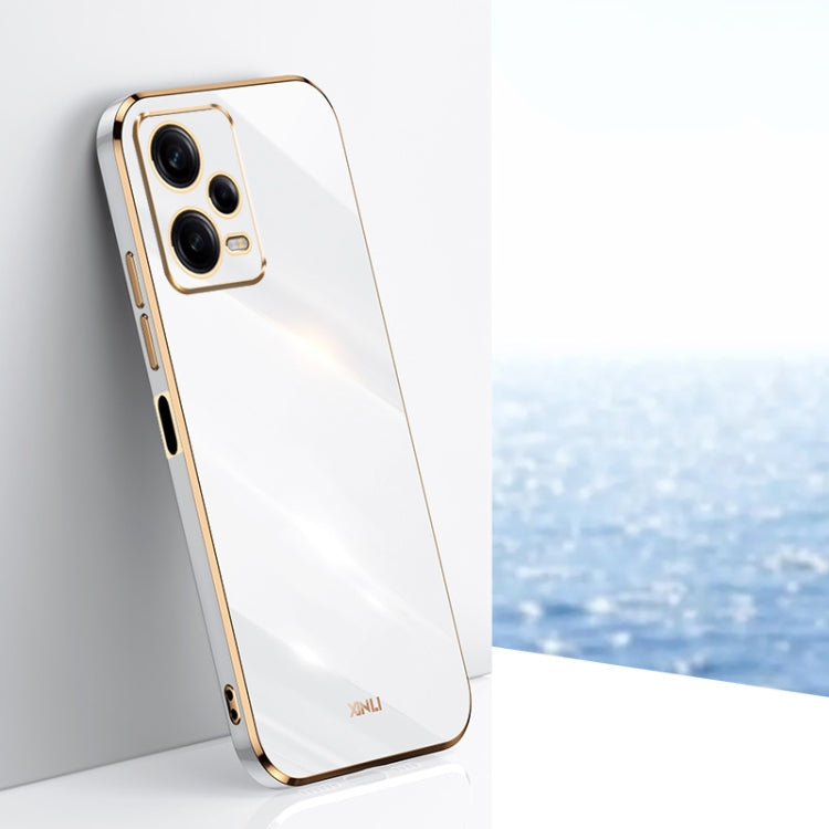 XINLI Straight Edge 6D Electroplate TPU Phone Case, For Xiaomi 12, For Xiaomi 12T Pro, For Xiaomi 12 Lite, For Xiaomi Redmi Note 12 China, For Xiaomi Redmi Note 12 Pro 5G China, For Xiaomi Redmi Note 12 Pro+ China