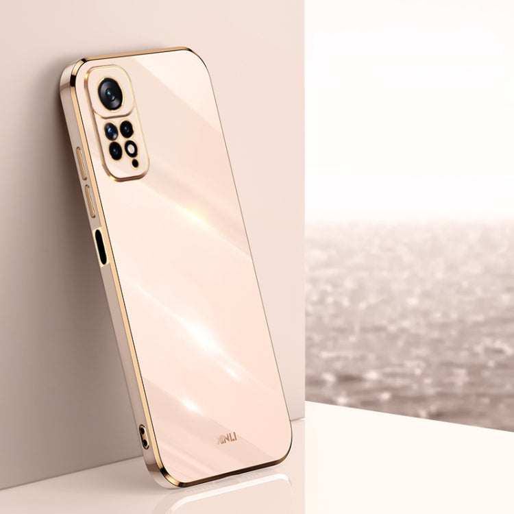 XINLI Straight Edge 6D Electroplate TPU Phone Case, For Xiaomi Redmi Note 11 4G Foreign, For Xiaomi Redmi Note 11E, For Xiaomi Redmi Note 11 Pro 4G/5G Foreign, For Xiaomi Redmi Note 11T Pro, For Xiaomi Redmi K50, For Xiaomi Redmi K50 Ultra