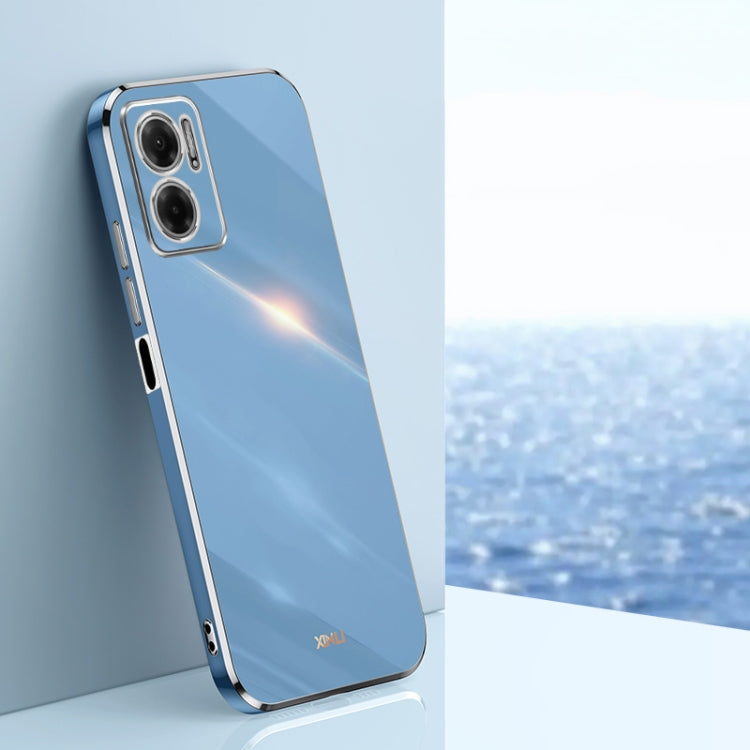 XINLI Straight Edge 6D Electroplate TPU Phone Case, For Xiaomi Redmi Note 11 4G Foreign, For Xiaomi Redmi Note 11E, For Xiaomi Redmi Note 11 Pro 4G/5G Foreign, For Xiaomi Redmi Note 11T Pro, For Xiaomi Redmi K50, For Xiaomi Redmi K50 Ultra