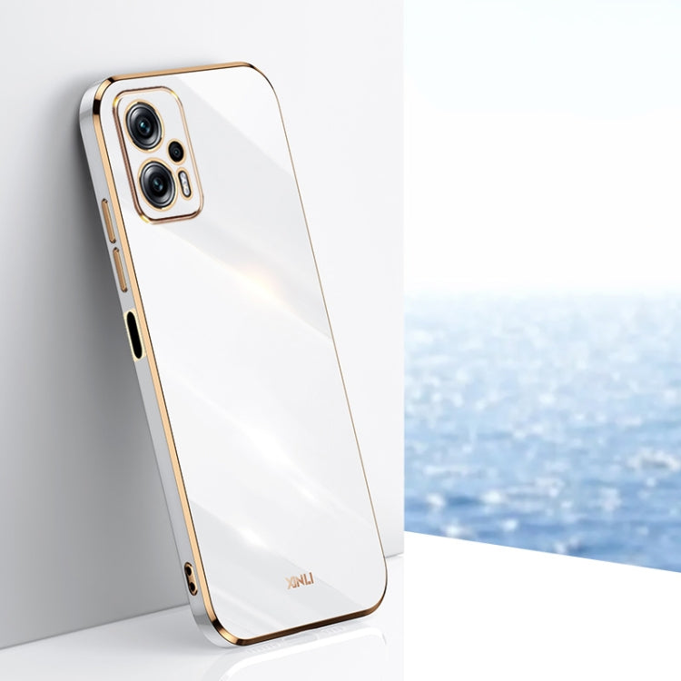 XINLI Straight Edge 6D Electroplate TPU Phone Case, For Xiaomi Redmi Note 11 4G Foreign, For Xiaomi Redmi Note 11E, For Xiaomi Redmi Note 11 Pro 4G/5G Foreign, For Xiaomi Redmi Note 11T Pro, For Xiaomi Redmi K50, For Xiaomi Redmi K50 Ultra