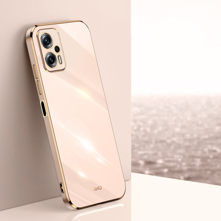 XINLI Straight Edge 6D Electroplate TPU Phone Case, For Xiaomi Redmi Note 11 4G Foreign, For Xiaomi Redmi Note 11E, For Xiaomi Redmi Note 11 Pro 4G/5G Foreign, For Xiaomi Redmi Note 11T Pro, For Xiaomi Redmi K50, For Xiaomi Redmi K50 Ultra