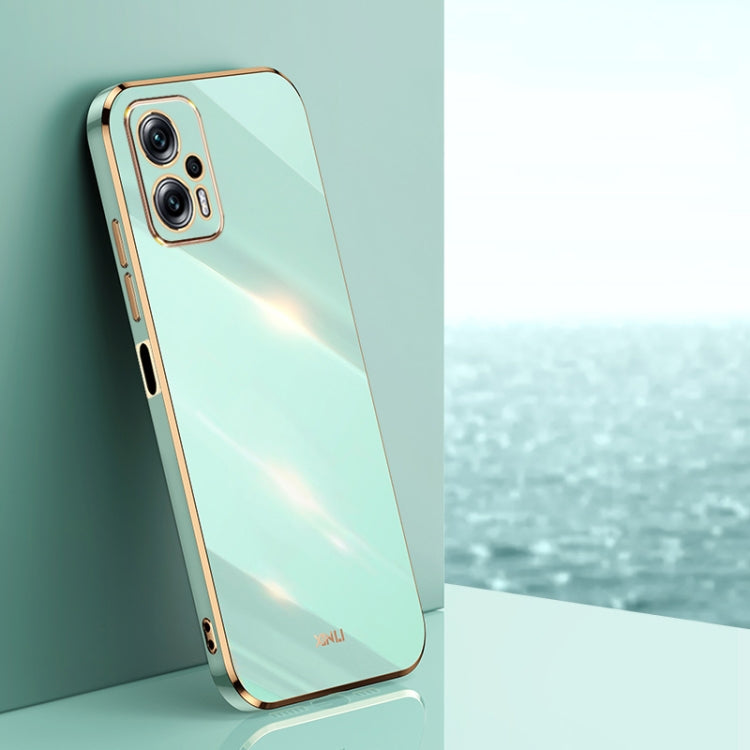 XINLI Straight Edge 6D Electroplate TPU Phone Case, For Xiaomi Redmi Note 11 4G Foreign, For Xiaomi Redmi Note 11E, For Xiaomi Redmi Note 11 Pro 4G/5G Foreign, For Xiaomi Redmi Note 11T Pro, For Xiaomi Redmi K50, For Xiaomi Redmi K50 Ultra