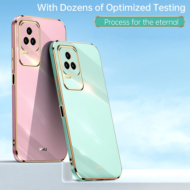 XINLI Straight Edge 6D Electroplate TPU Phone Case, For Xiaomi Redmi K50 Pro, For Xiaomi Redmi K50 Gaming, For Xiaomi Redmi A1 4G, For Xiaomi Redmi A1+, For Xiaomi Redmi 10A, For Xiaomi Redmi 10C