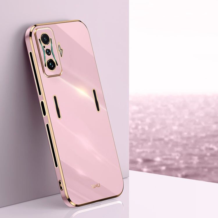 XINLI Straight Edge 6D Electroplate TPU Phone Case, For Xiaomi Redmi K50 Pro, For Xiaomi Redmi K50 Gaming, For Xiaomi Redmi A1 4G, For Xiaomi Redmi A1+, For Xiaomi Redmi 10A, For Xiaomi Redmi 10C