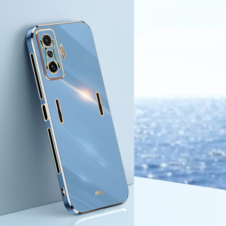 XINLI Straight Edge 6D Electroplate TPU Phone Case, For Xiaomi Redmi K50 Pro, For Xiaomi Redmi K50 Gaming, For Xiaomi Redmi A1 4G, For Xiaomi Redmi A1+, For Xiaomi Redmi 10A, For Xiaomi Redmi 10C