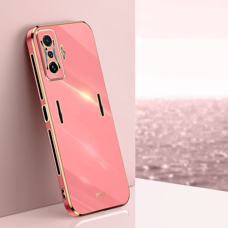 XINLI Straight Edge 6D Electroplate TPU Phone Case, For Xiaomi Redmi K50 Pro, For Xiaomi Redmi K50 Gaming, For Xiaomi Redmi A1 4G, For Xiaomi Redmi A1+, For Xiaomi Redmi 10A, For Xiaomi Redmi 10C