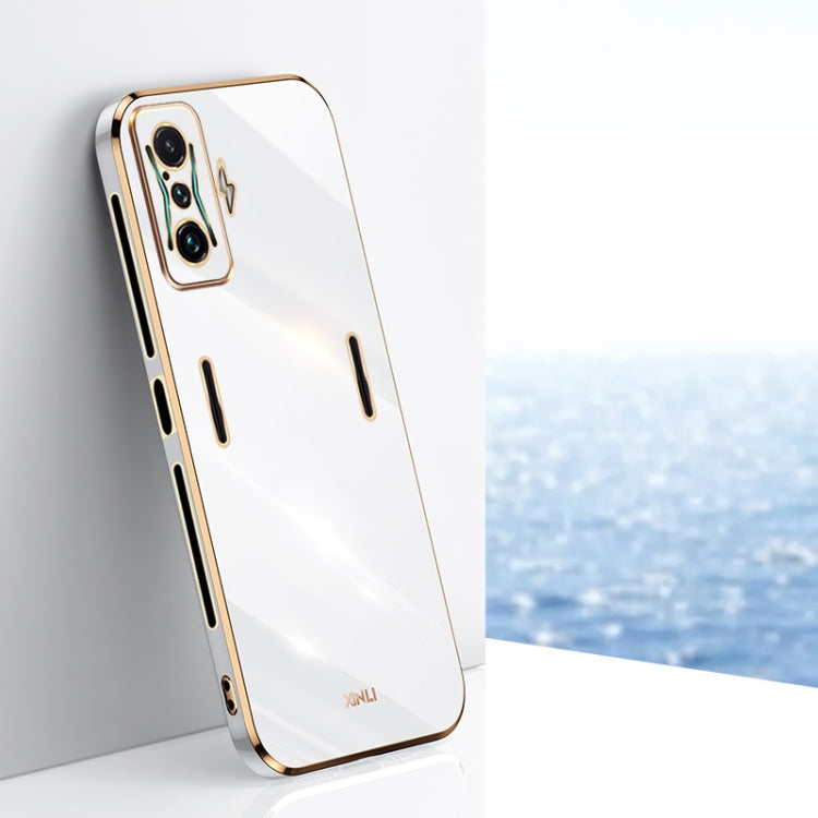XINLI Straight Edge 6D Electroplate TPU Phone Case, For Xiaomi Redmi K50 Pro, For Xiaomi Redmi K50 Gaming, For Xiaomi Redmi A1 4G, For Xiaomi Redmi A1+, For Xiaomi Redmi 10A, For Xiaomi Redmi 10C