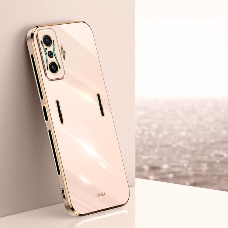 XINLI Straight Edge 6D Electroplate TPU Phone Case, For Xiaomi Redmi K50 Pro, For Xiaomi Redmi K50 Gaming, For Xiaomi Redmi A1 4G, For Xiaomi Redmi A1+, For Xiaomi Redmi 10A, For Xiaomi Redmi 10C
