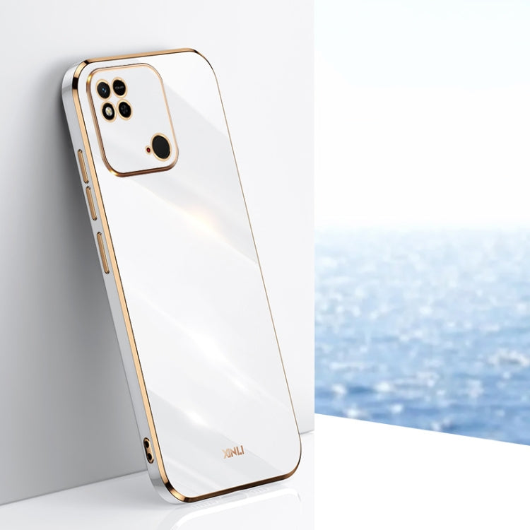 XINLI Straight Edge 6D Electroplate TPU Phone Case, For Xiaomi Redmi K50 Pro, For Xiaomi Redmi K50 Gaming, For Xiaomi Redmi A1 4G, For Xiaomi Redmi A1+, For Xiaomi Redmi 10A, For Xiaomi Redmi 10C