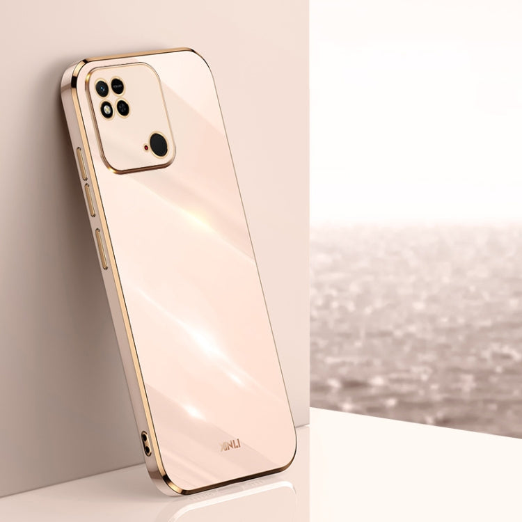 XINLI Straight Edge 6D Electroplate TPU Phone Case, For Xiaomi Redmi K50 Pro, For Xiaomi Redmi K50 Gaming, For Xiaomi Redmi A1 4G, For Xiaomi Redmi A1+, For Xiaomi Redmi 10A, For Xiaomi Redmi 10C