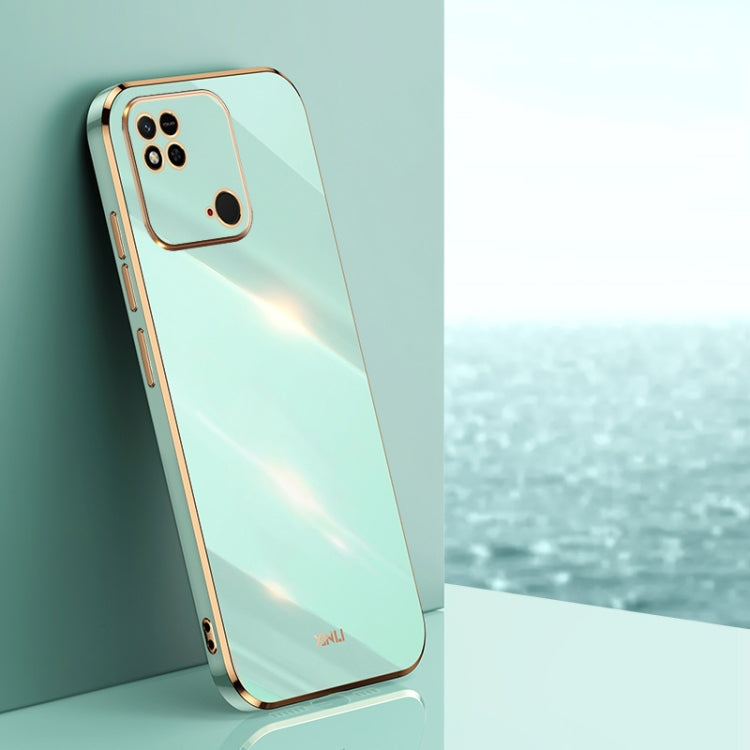 XINLI Straight Edge 6D Electroplate TPU Phone Case, For Xiaomi Redmi K50 Pro, For Xiaomi Redmi K50 Gaming, For Xiaomi Redmi A1 4G, For Xiaomi Redmi A1+, For Xiaomi Redmi 10A, For Xiaomi Redmi 10C