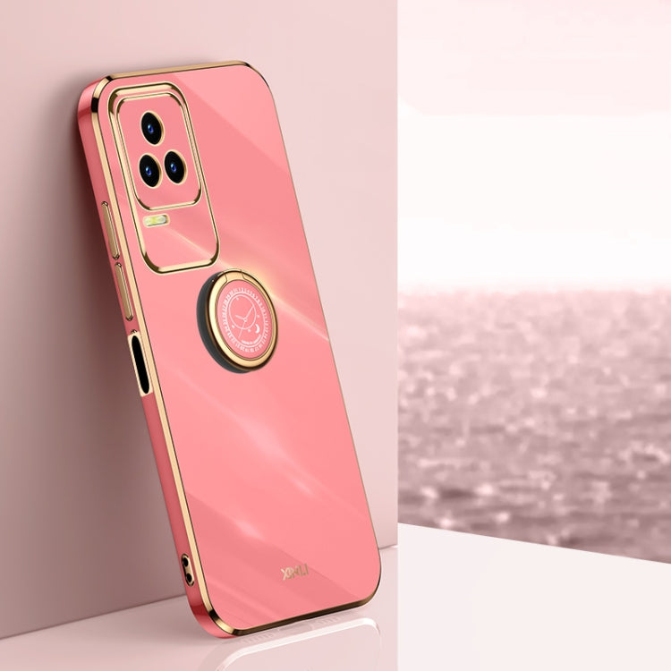 XINLI Straight Edge 6D Electroplate TPU Phone Case with Ring Holder, For Xiaomi Redmi Note 11 4G Foreign, For Xiaomi Redmi Note 11E, For Xiaomi Redmi Note 11 Pro 4G/5G Foreign, For Xiaomi Redmi Note 11T Pro, For Xiaomi Redmi K50                        ...