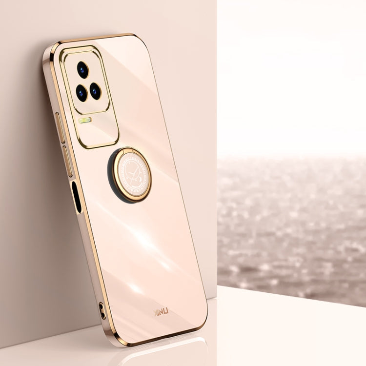 XINLI Straight Edge 6D Electroplate TPU Phone Case with Ring Holder, For Xiaomi Redmi Note 11 4G Foreign, For Xiaomi Redmi Note 11E, For Xiaomi Redmi Note 11 Pro 4G/5G Foreign, For Xiaomi Redmi Note 11T Pro, For Xiaomi Redmi K50                        ...