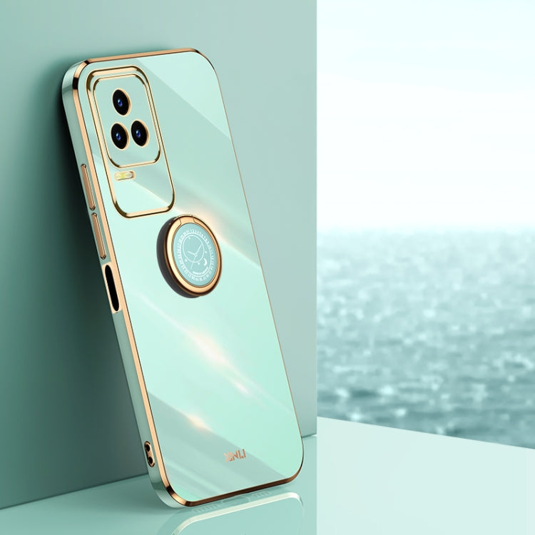 XINLI Straight Edge 6D Electroplate TPU Phone Case with Ring Holder, For Xiaomi Redmi Note 11 4G Foreign, For Xiaomi Redmi Note 11E, For Xiaomi Redmi Note 11 Pro 4G/5G Foreign, For Xiaomi Redmi Note 11T Pro, For Xiaomi Redmi K50                        ...