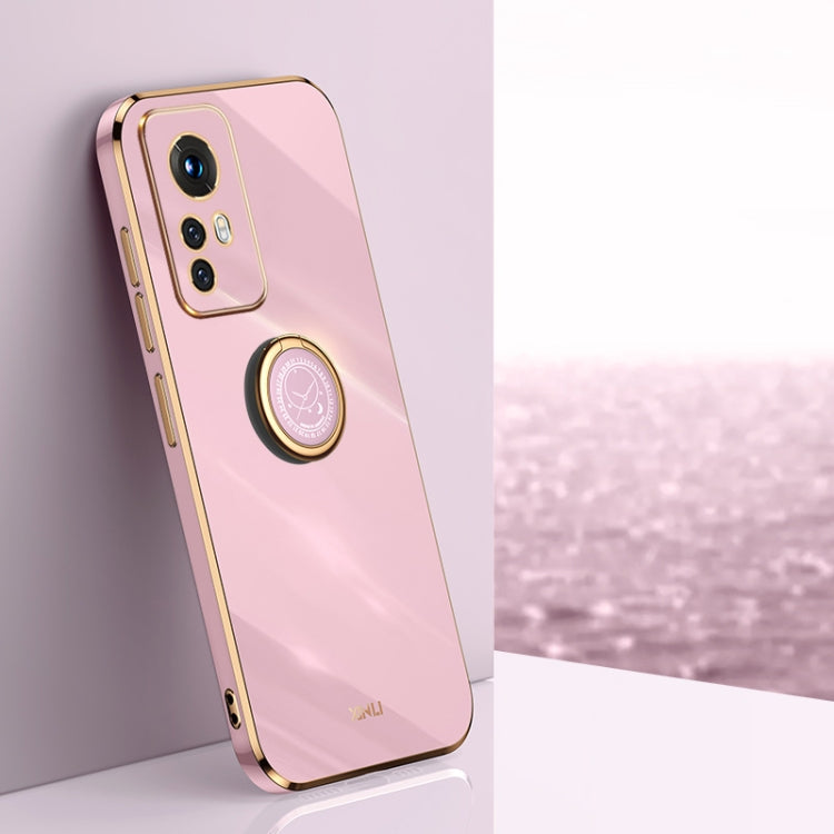 XINLI Straight Edge 6D Electroplate TPU Phone Case with Ring Holder, For Xiaomi Redmi Note 11 4G Foreign, For Xiaomi Redmi Note 11E, For Xiaomi Redmi Note 11 Pro 4G/5G Foreign, For Xiaomi Redmi Note 11T Pro, For Xiaomi Redmi K50                        ...