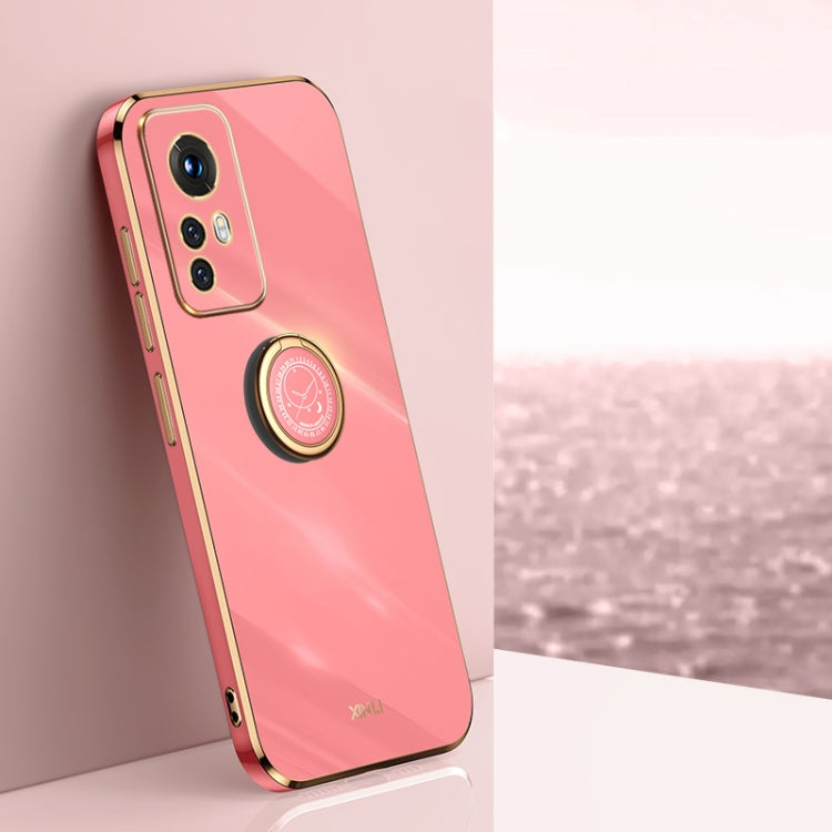 XINLI Straight Edge 6D Electroplate TPU Phone Case with Ring Holder, For Xiaomi Redmi Note 11 4G Foreign, For Xiaomi Redmi Note 11E, For Xiaomi Redmi Note 11 Pro 4G/5G Foreign, For Xiaomi Redmi Note 11T Pro, For Xiaomi Redmi K50                        ...