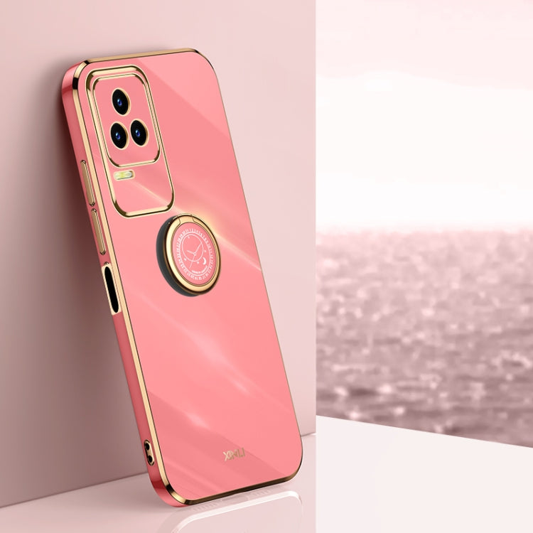 XINLI Straight Edge 6D Electroplate TPU Phone Case with Ring Holder, For Xiaomi Redmi Note 11 4G Foreign, For Xiaomi Redmi Note 11E, For Xiaomi Redmi Note 11 Pro 4G/5G Foreign, For Xiaomi Redmi Note 11T Pro, For Xiaomi Redmi K50                        ...
