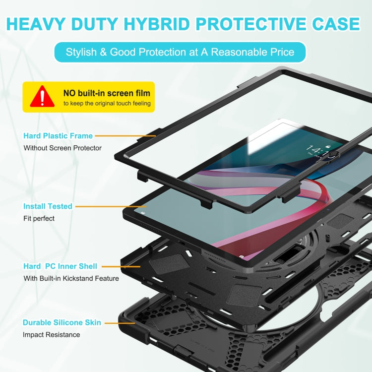Silicone + PC Protective Tablet Case, For Lenovo Tab P11 Pro Gen 2