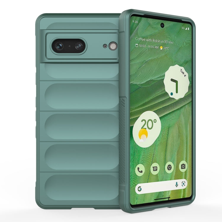 Magic Shield TPU + Flannel Phone Case, For Google Pixel 7, For Google Pixel 7 Pro, For Google Pixel 6a